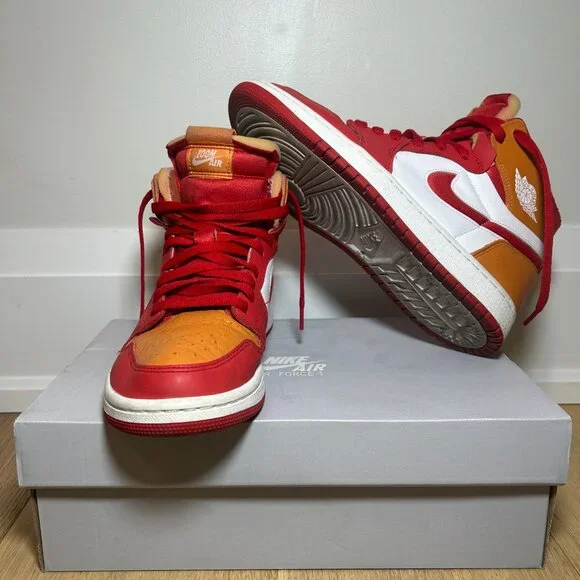 Red Hot Curry Nike Zoom Air Women Size 9 - Picture 2 of 4